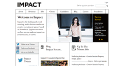 Desktop Screenshot of impact-london.com